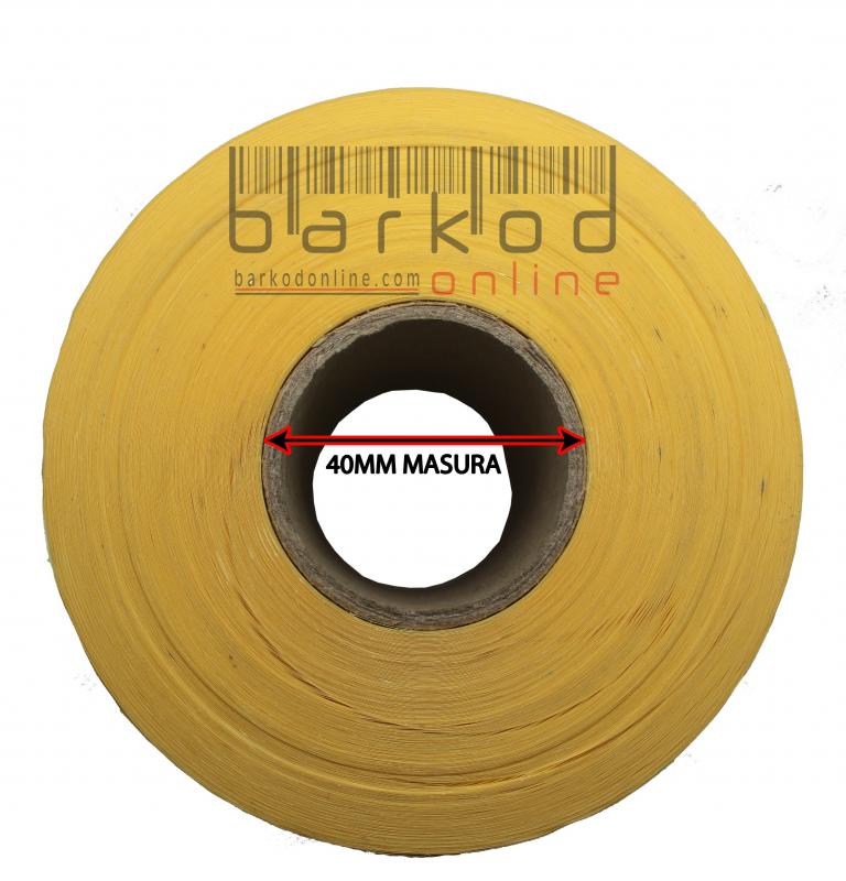 40mm x 80mm Kuşe Etiket