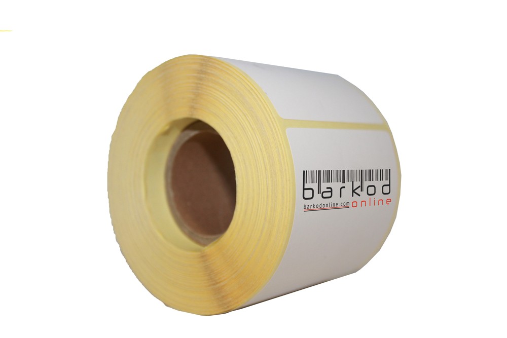 70mm x 70mm Kuşe Etiket