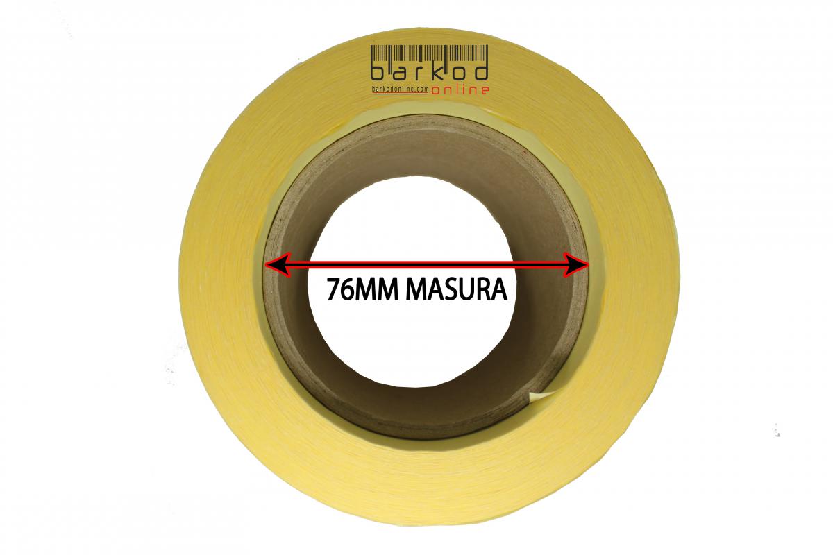 40mm x 20mm 5’li Bitişik Kuşe Etiket