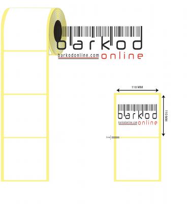 110mm x 110 Termal Etiket