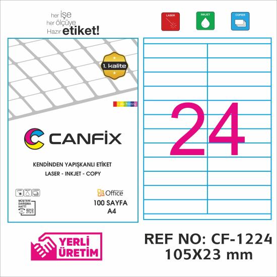 105*23 mm LASER ETİKET